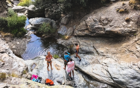 Lugares salvajes para nadar y pasar el día
